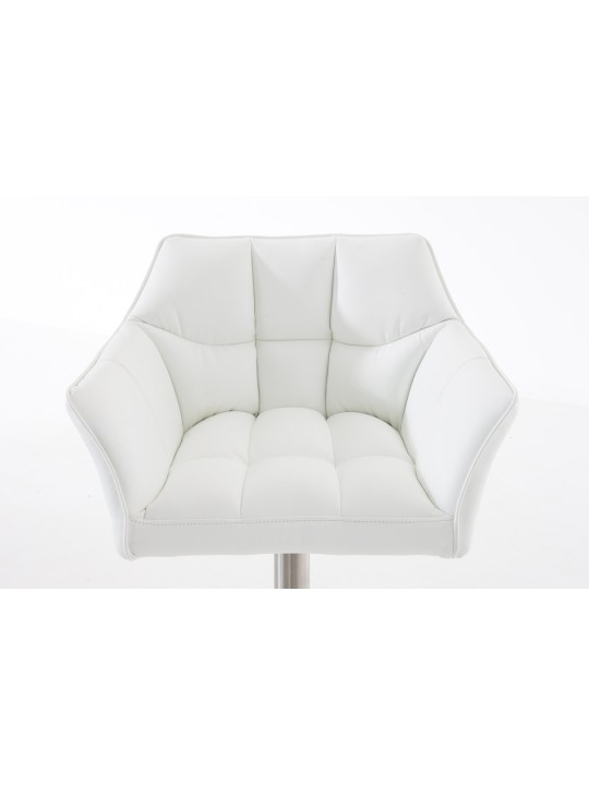 Banqueta alta Damaso E, branco Banqueta alta Damaso E, branco