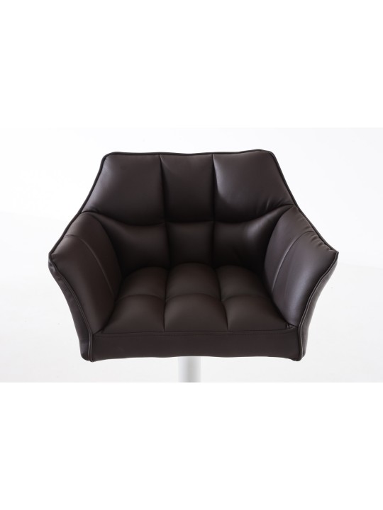 Banqueta alta Damaso W, castanho