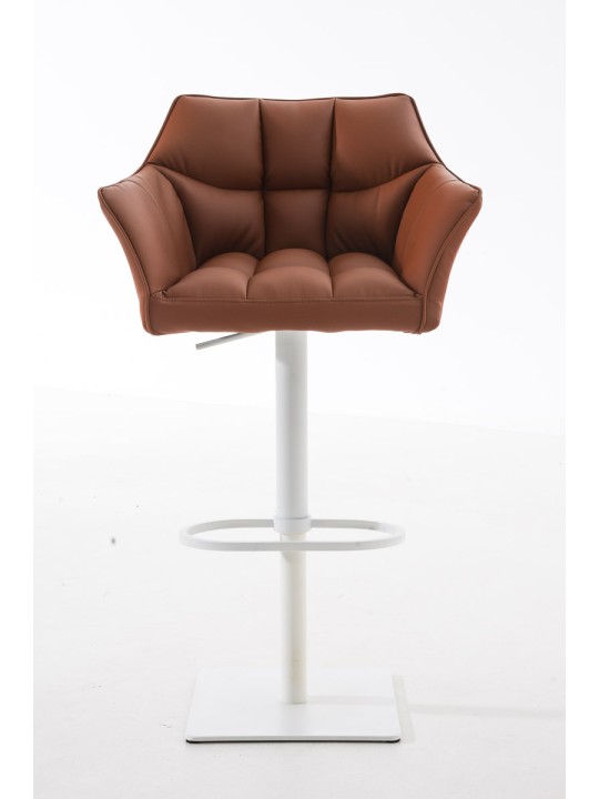 Banqueta alta Damaso W, castanho claro Banqueta alta Damaso W, castanho claro