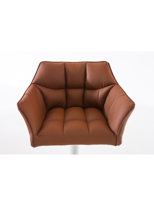 Banqueta alta Damaso W, castanho claro Banqueta alta Damaso W, castanho claro