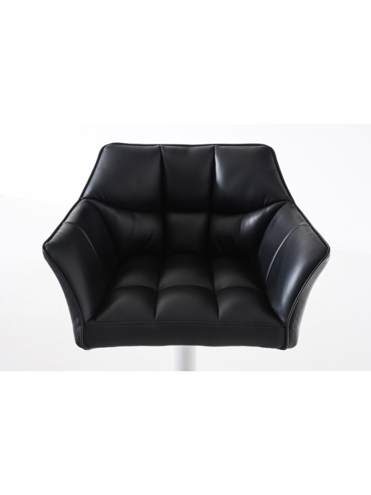 Banqueta alta Damaso W, preto