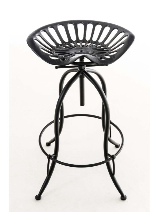 Banqueta alta Mimosa, preto