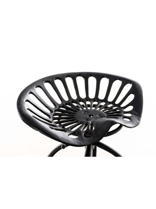 Banqueta alta Mimosa, preto