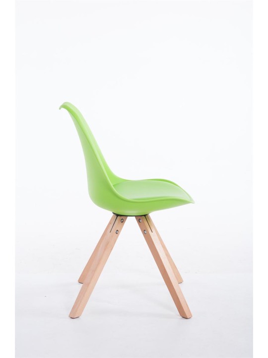 Cadeira para visitantes Toulouse Natura Square, verde