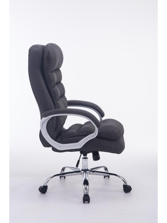 Cadeira de escritório BIG Vancouver tecido, cinza escuro