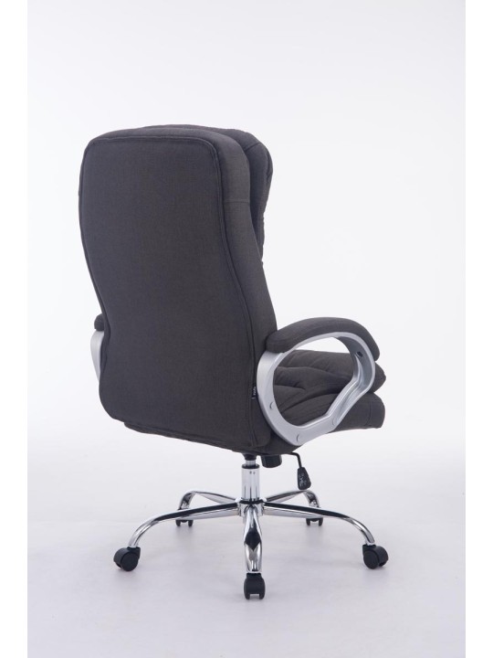 Cadeira de escritório BIG Vancouver tecido, cinza escuro