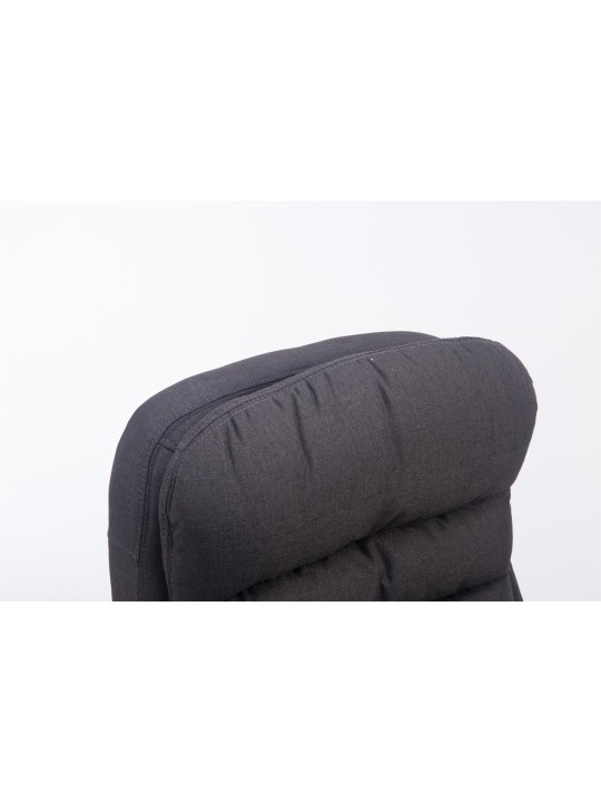 Cadeira de escritório BIG Vancouver tecido, cinza escuro