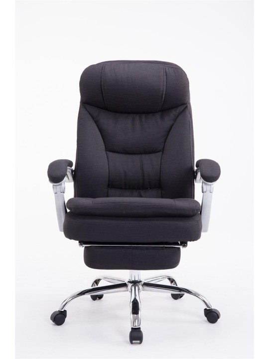 Cadeira de escritório XL tecido Troy, preto