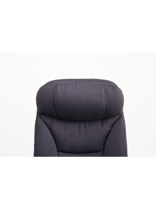 Cadeira de escritório XL tecido Troy, preto