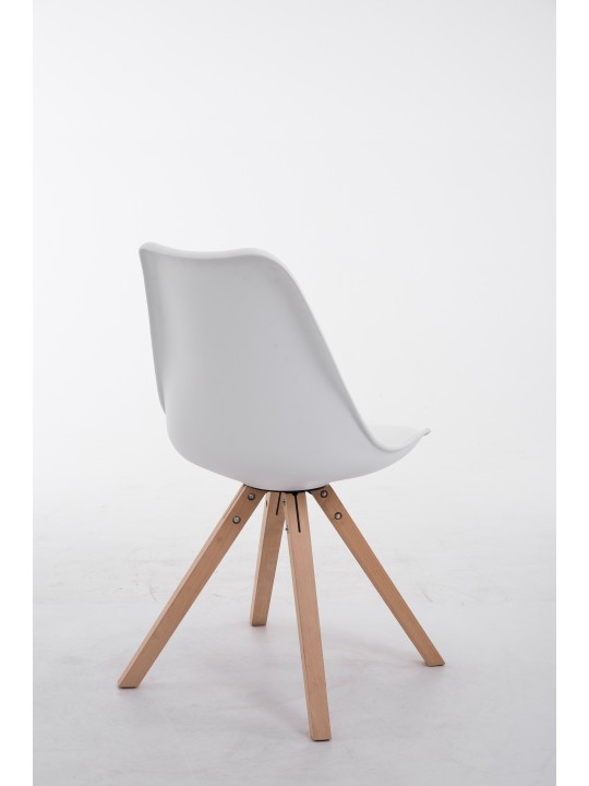 Cadeira para visitantes Toulouse Natura Square, branco