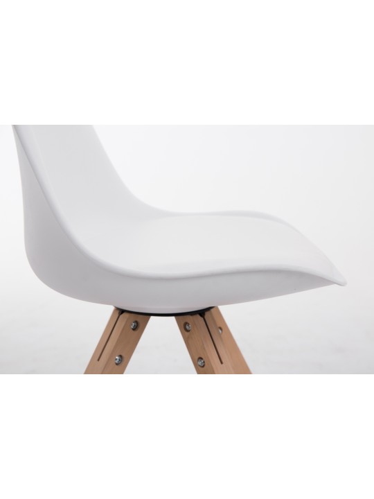 Cadeira para visitantes Toulouse Natura Square, branco