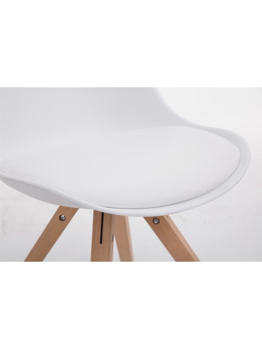 Cadeira para visitantes Toulouse Natura Square, branco