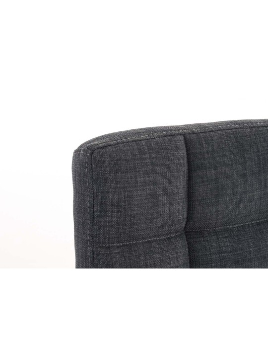 Cadeira de escritório Deli V2 em tecido, cinza