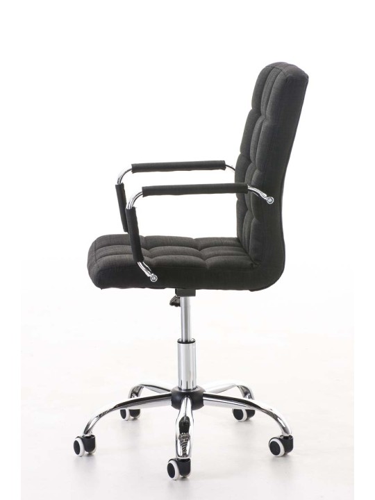 Cadeira de escritório Deli V2 em tecido, preto Cadeira de escritório Deli V2 em tecido, preto