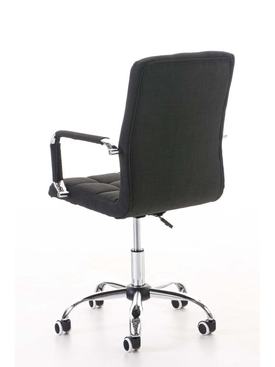 Cadeira de escritório Deli V2 em tecido, preto Cadeira de escritório Deli V2 em tecido, preto