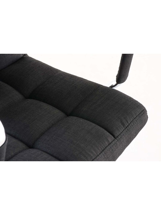 Cadeira de escritório Deli V2 em tecido, preto Cadeira de escritório Deli V2 em tecido, preto