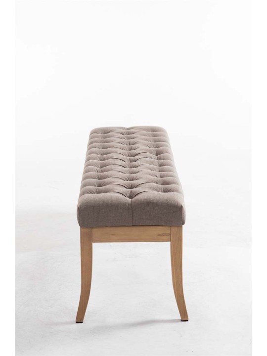 Banco Ramsés tecido antigo-light 150, taupe Banco Ramsés tecido antigo-light 150, taupe