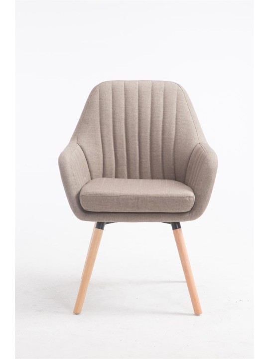 Cadeira Florian tecido Natura, taupe