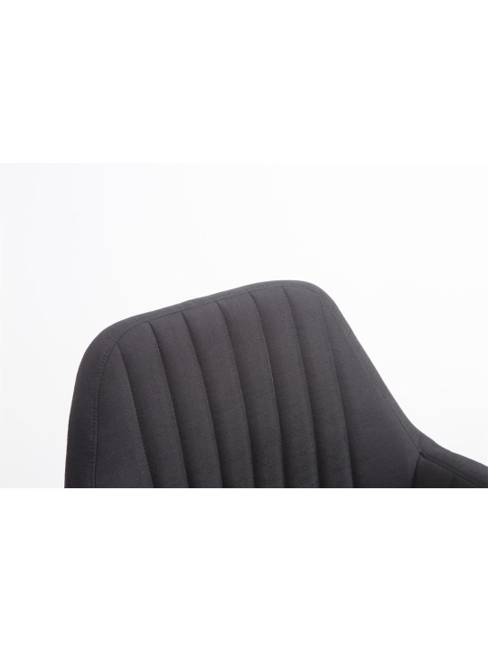 Cadeira Florian tecido Natura, preto