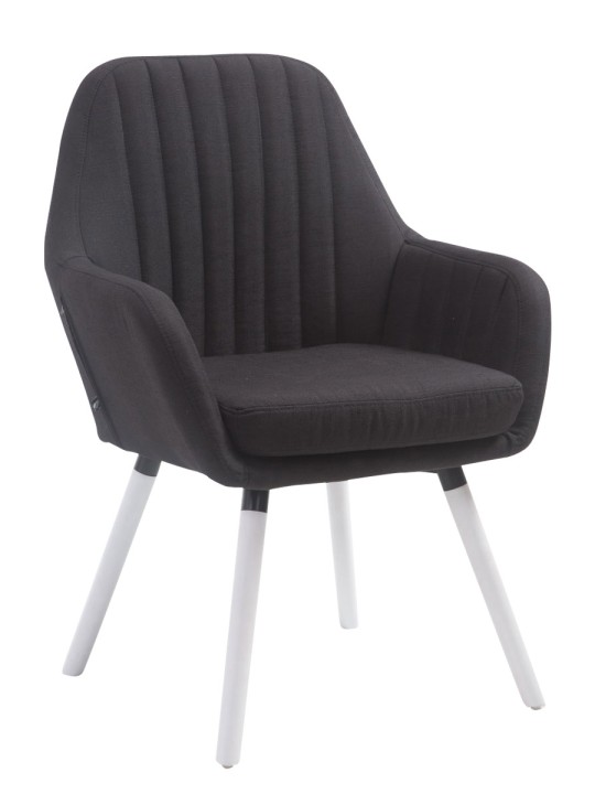 Cadeira Florian tecido, preto