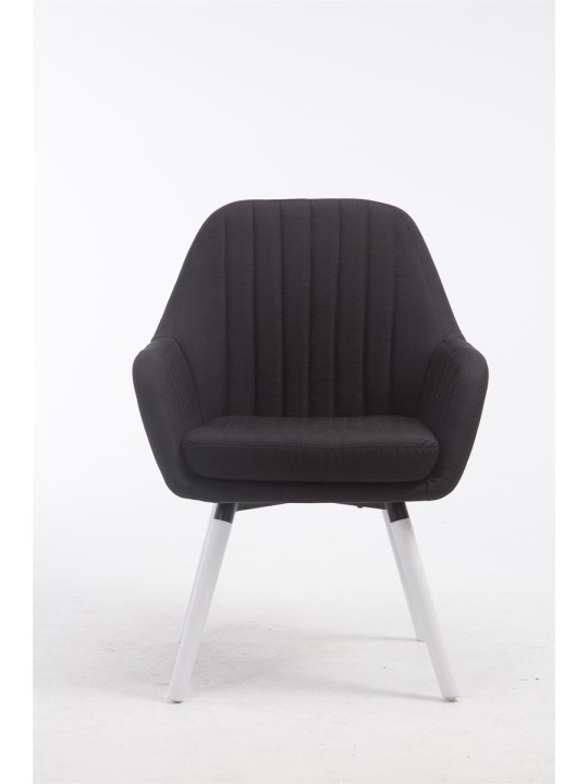 Cadeira Florian tecido, preto