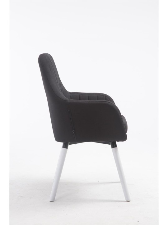 Cadeira Florian tecido, preto