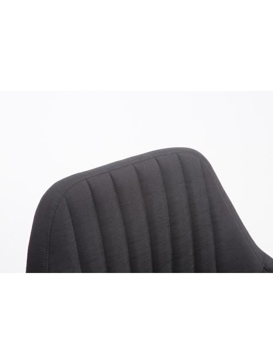 Cadeira Florian tecido, preto