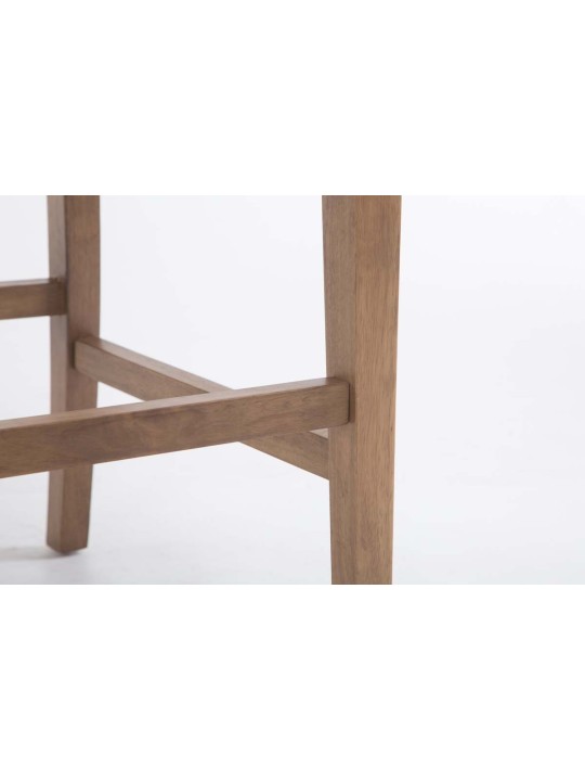 Banqueta alta Louise tecido antigo-light, cinza escuro