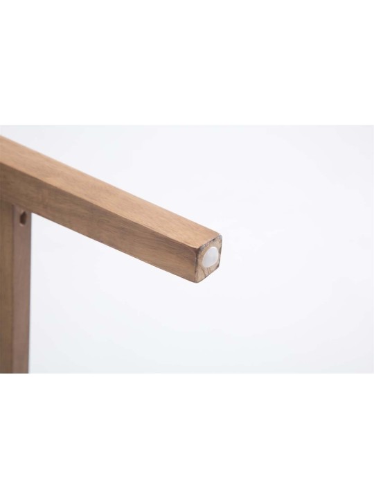 Banqueta alta Louise tecido antigo-light, cinza claro