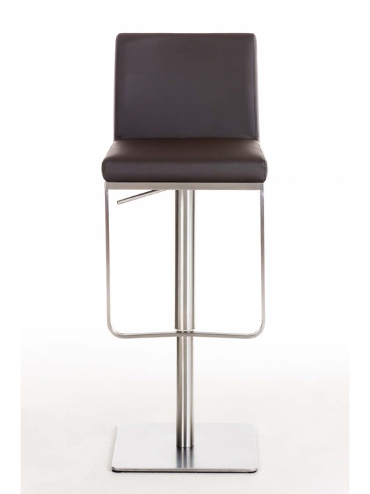 Banqueta alta Panama E couro sintético, castanho Banqueta alta Panama E couro sintético, castanho