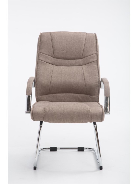 Cadeira para visitantes tecido Átila, taupe