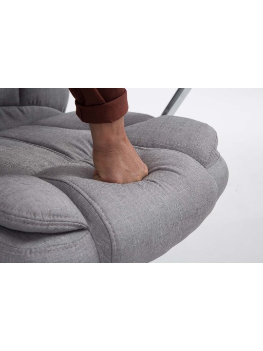 Cadeira de escritório BIG Xanthos tecido V2, cinza Cadeira de escritório BIG Xanthos tecido V2, cinza