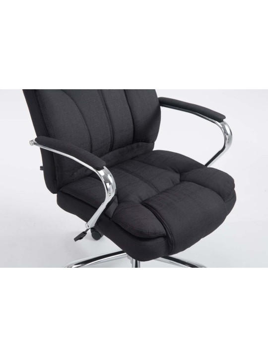 Cadeira de escritório BIG Xanthos tecido V2, preto
