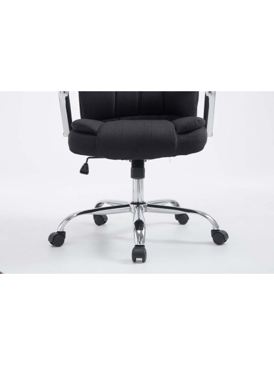 Cadeira de escritório BIG Xanthos tecido V2, preto