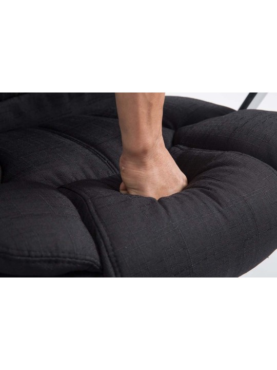 Cadeira de escritório BIG Xanthos tecido V2, preto