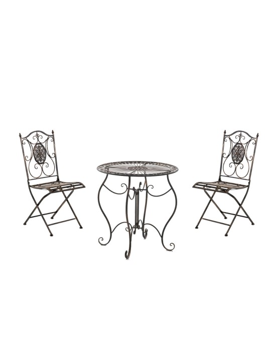 Grupo de assentos Aldeano, bronze