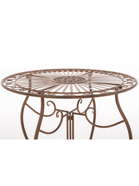 Grupo de assentos Aldeano, castanho antigo