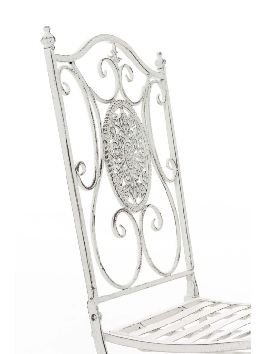 Grupo de assentos Aldeano, branco antigo