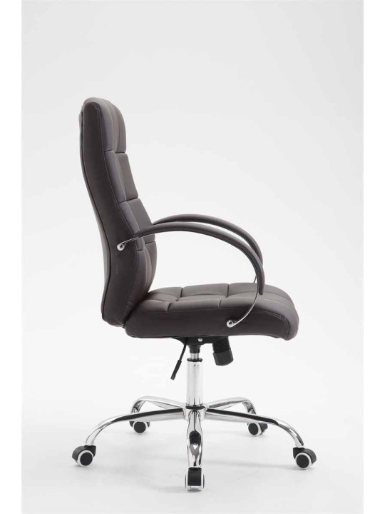 Cadeira de escritório Mikos, castanho