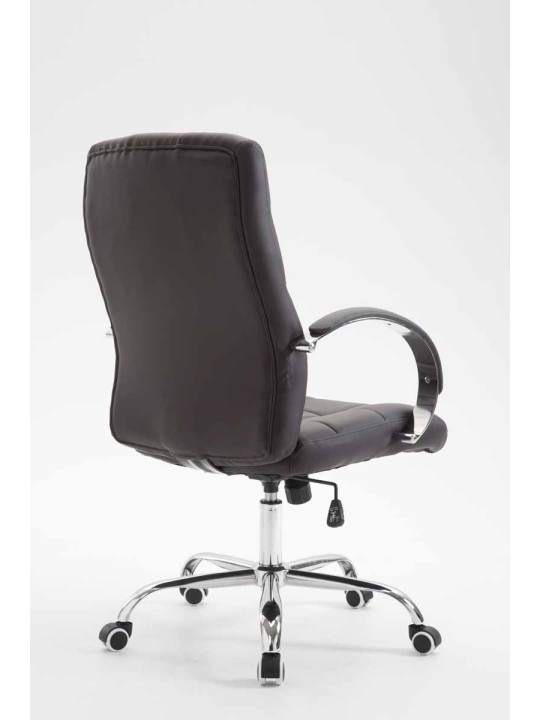 Cadeira de escritório Mikos, castanho