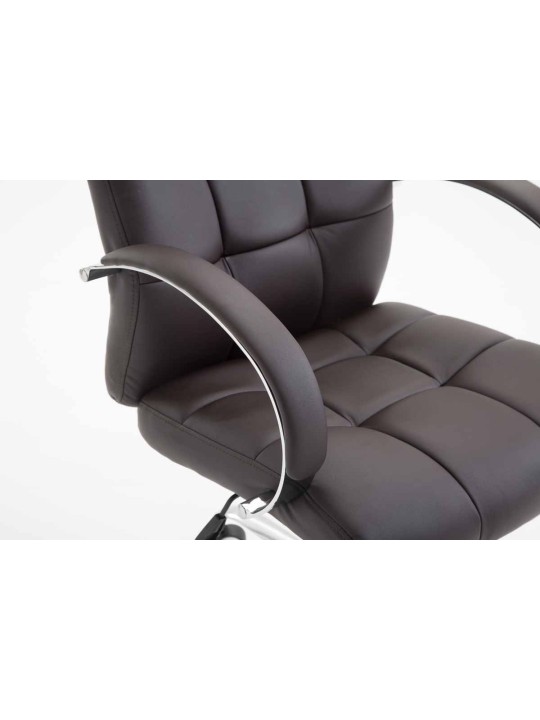 Cadeira de escritório Mikos, castanho