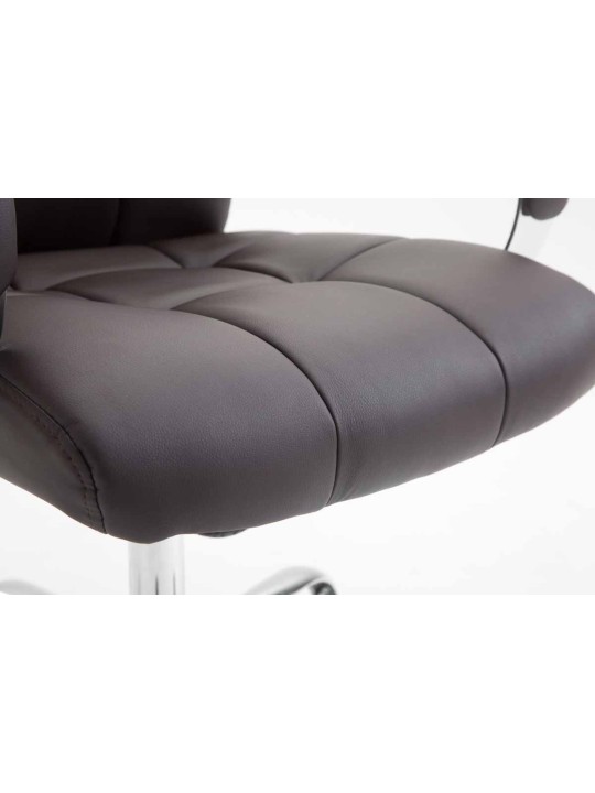 Cadeira de escritório Mikos, castanho