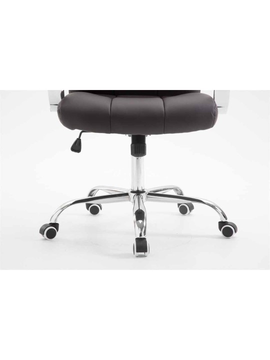 Cadeira de escritório Mikos, castanho