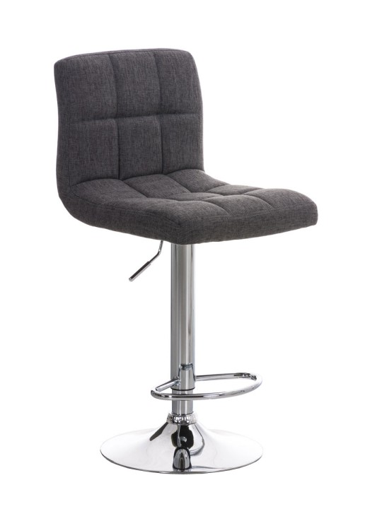 Banqueta alta Peru FABRIC C, cinza claro Banqueta alta Peru FABRIC C, cinza claro