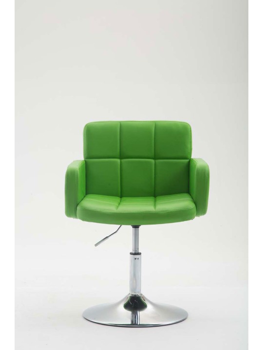 Espreguiçadeira Los Angeles couro sintético, verde