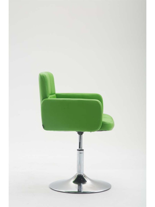 Espreguiçadeira Los Angeles couro sintético, verde