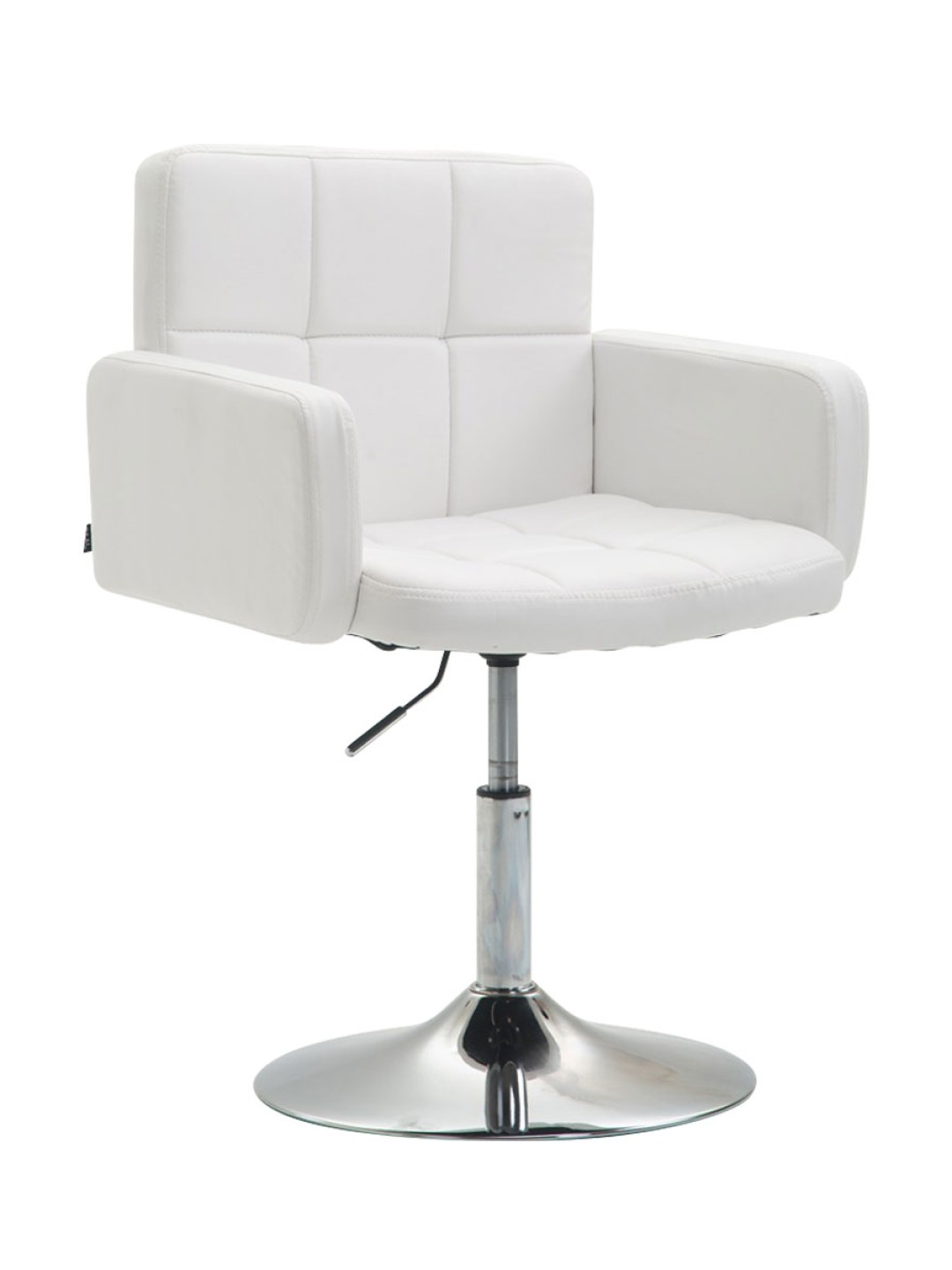 Espreguiçadeira Los Angeles couro sintético, branco