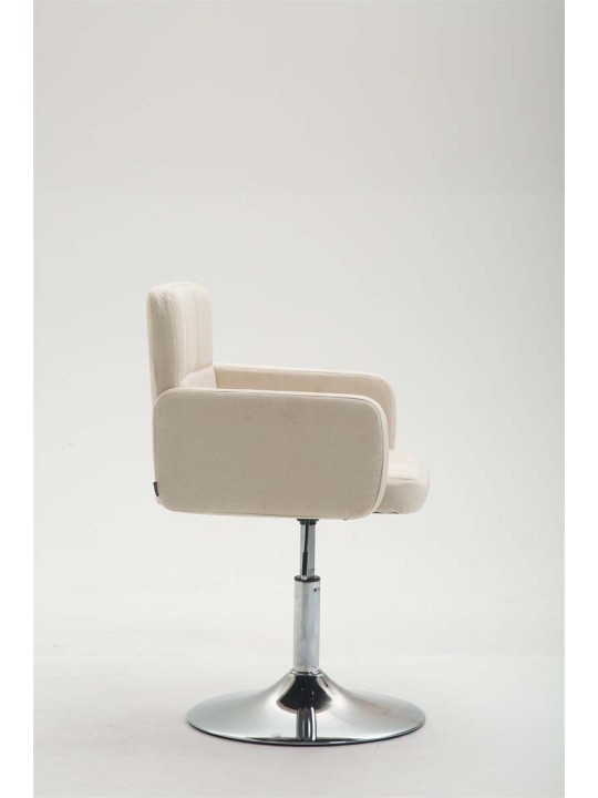 Espreguiçadeira em tecido Los Angeles, creme