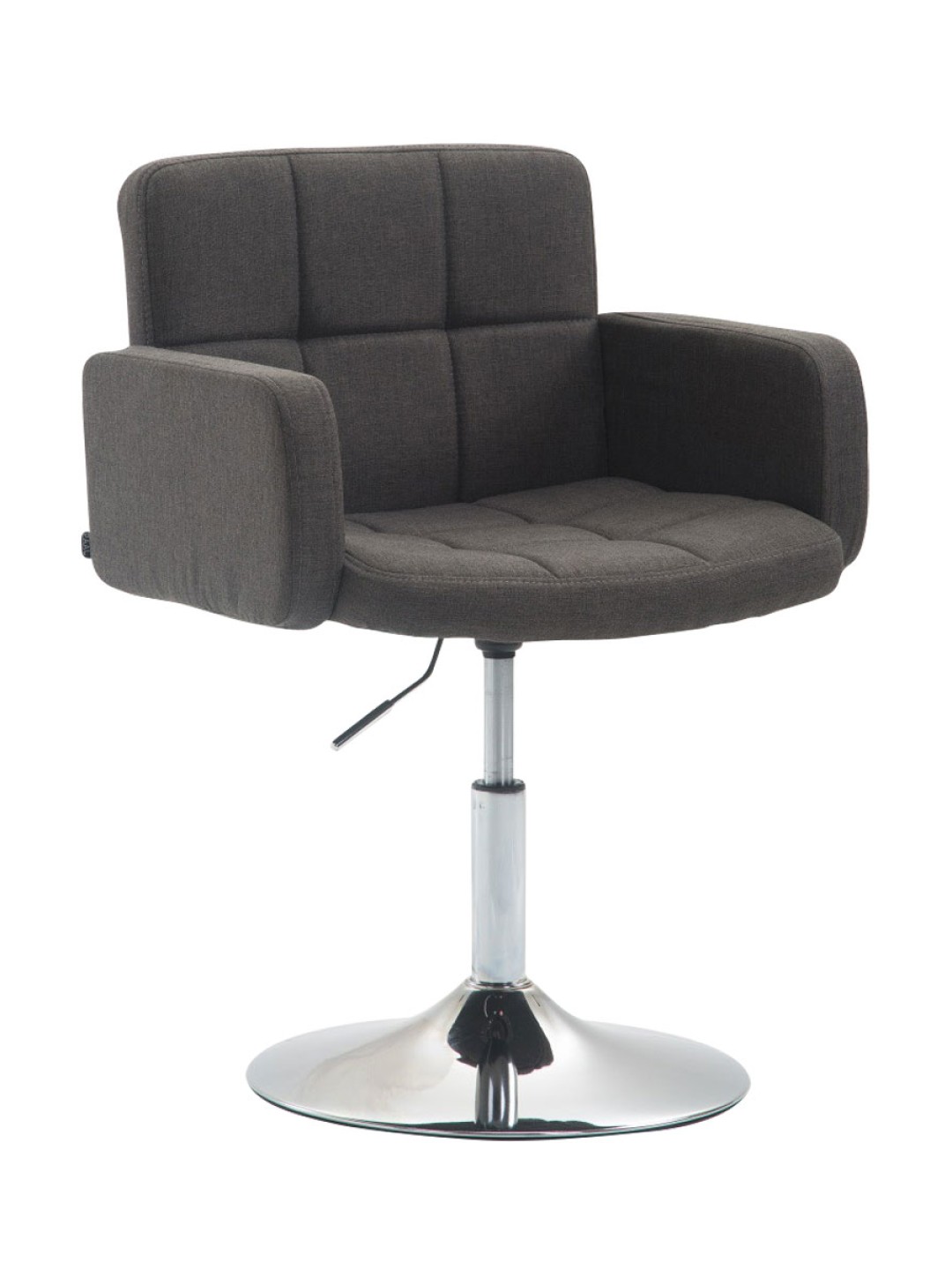 Espreguiçadeira em tecido Los Angeles, cinza escuro