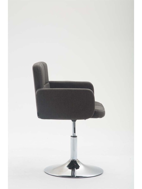 Espreguiçadeira em tecido Los Angeles, cinza escuro Espreguiçadeira em tecido Los Angeles, cinza escuro